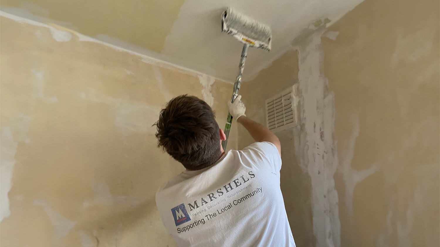 Room decoration in progress