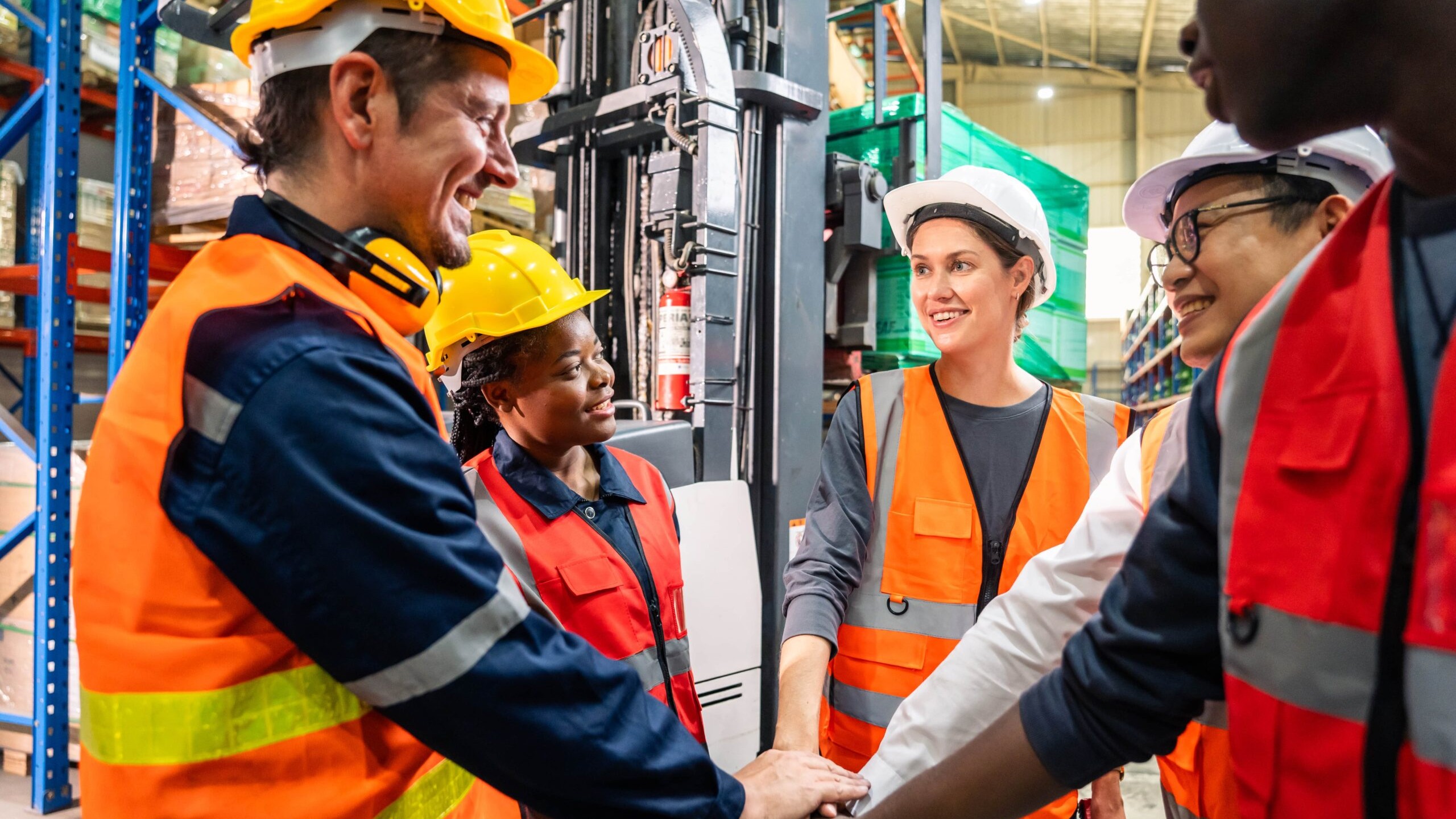 Maintenance team at work